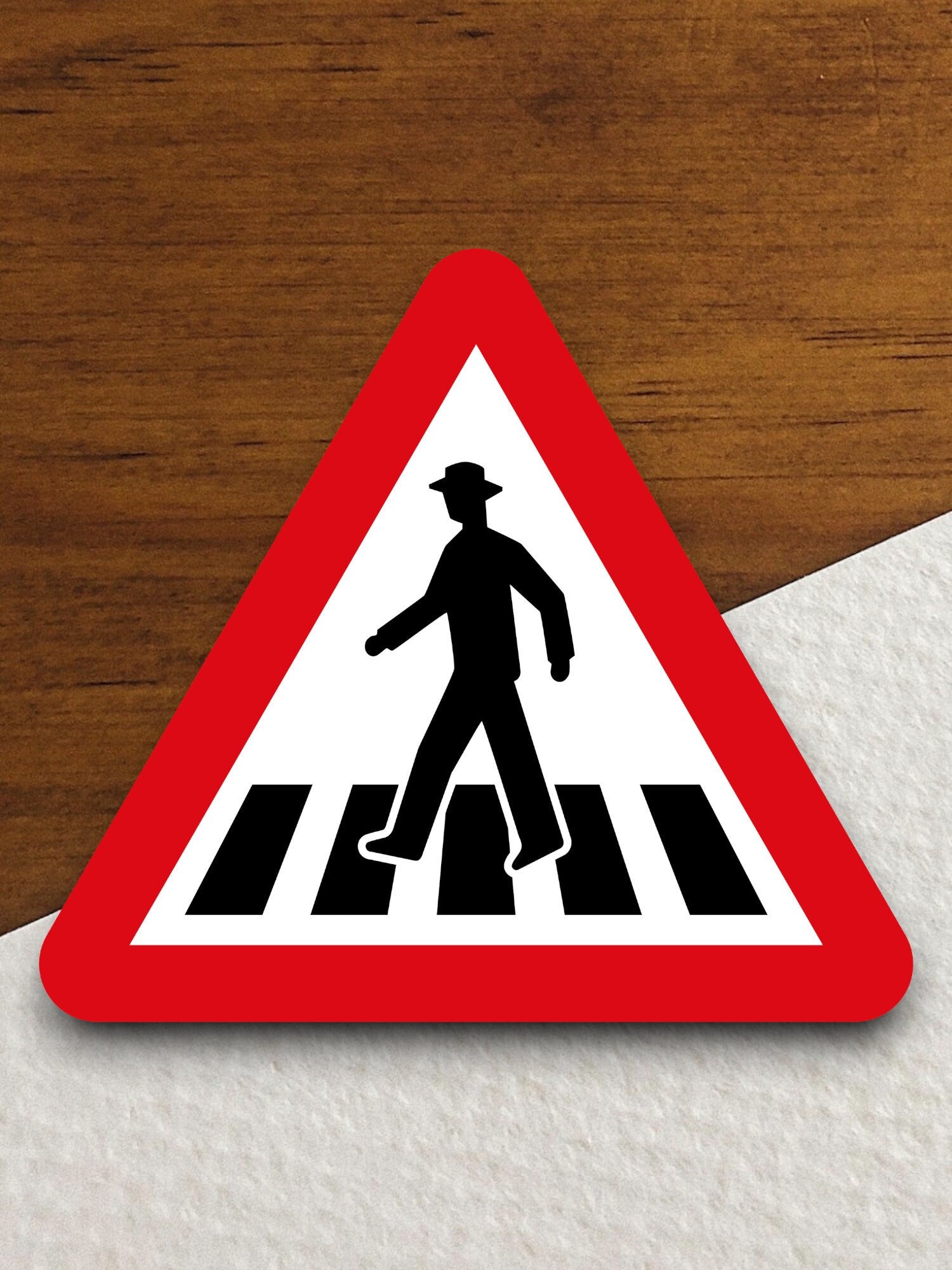 Pedestrian crossing  road sign stickers, Room Decor, Traffic Sticker, Road Sign Decoration, Road Work Signs, Building Signs, Traffic Sign