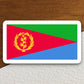 Eritrea country flag sticker, international country sticker, international sticker, Eritrea sticker, Room Décor