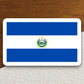 El salvador country flag sticker, international country sticker, international sticker, El salvador sticker, Room Décor