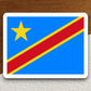 Dr congo country flag sticker, international country sticker, international sticker, Dr congo sticker, Room Décor