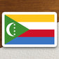 Comoros country flag sticker, international country sticker, international sticker, Comoros sticker, Room Décor