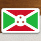 Burundi country flag sticker, international country sticker, international sticker, Burundi sticker, Room Décor