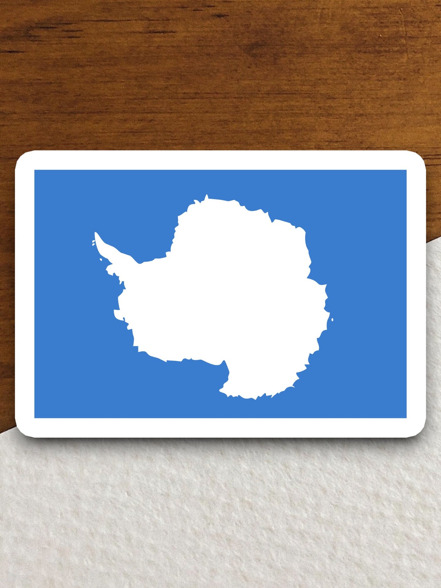 Antarctica country flag sticker, international country sticker, international sticker, Antarctica sticker, Room Décor