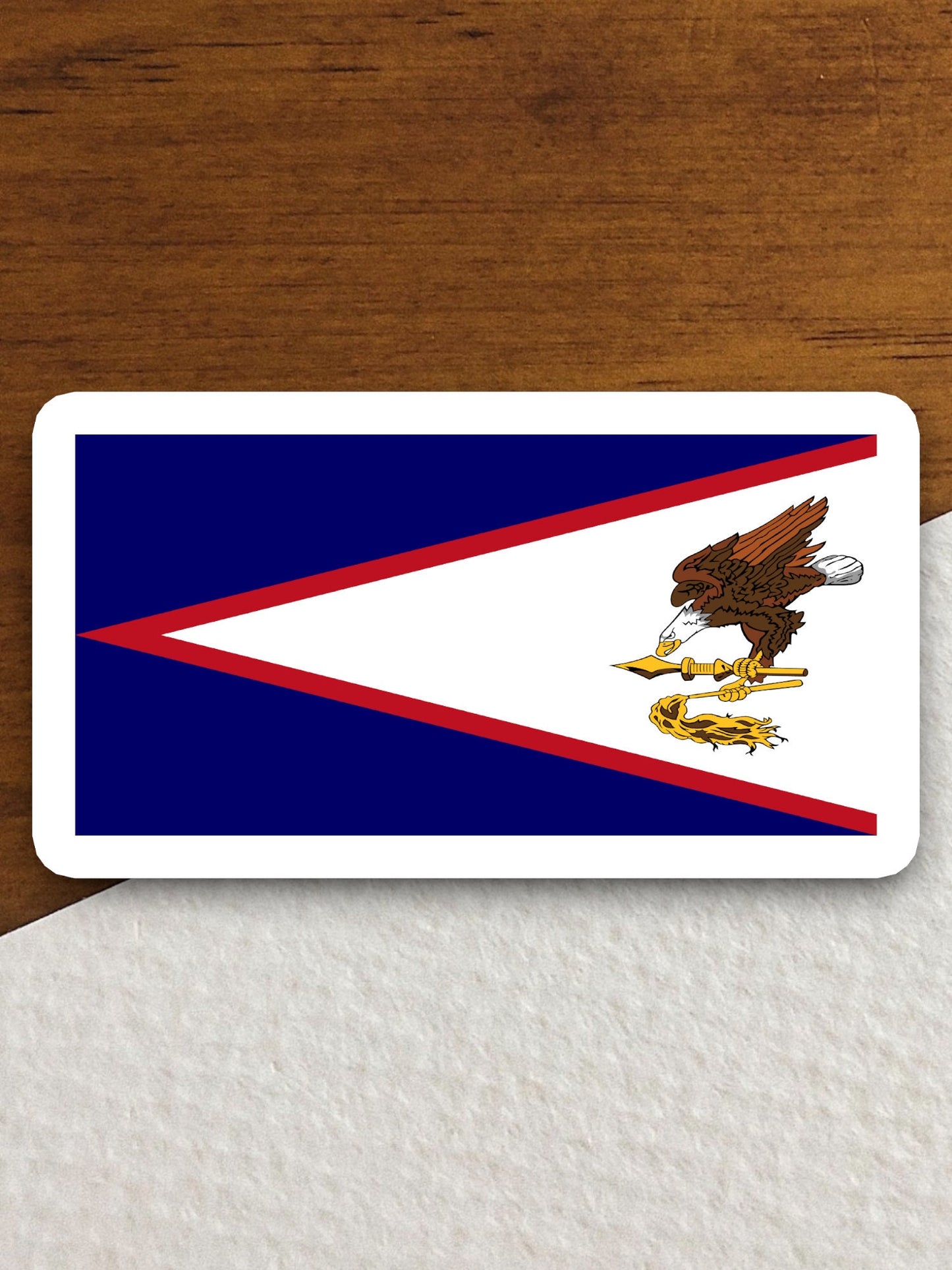 American samoa country flag sticker, international country sticker, international sticker, American samoa sticker, Room Décor