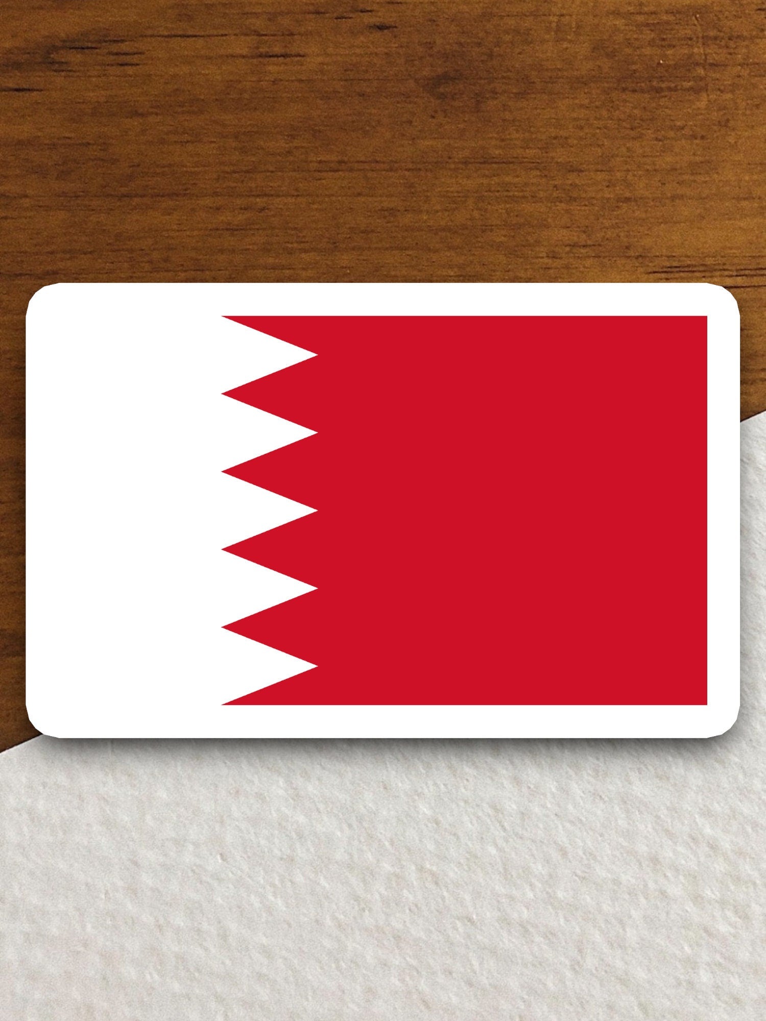 Bahrain country flag sticker, international country sticker, international sticker, Bahrain sticker, Room Décor