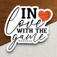 In Love With the Game sticker, Funny sticker, sport sticker, sports sticker, Running sticker, Basketball player sticker, Love sticker