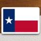 Texas state sticker, Texas flag sticker, pennant sticker, banner sticker, Texas symbol sticker, emblem sticker