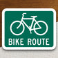 bike route  road sign stickers, Room Decor, Traffic Sticker, Road Sign Decoration, Road Work Signs, Traffic Sign