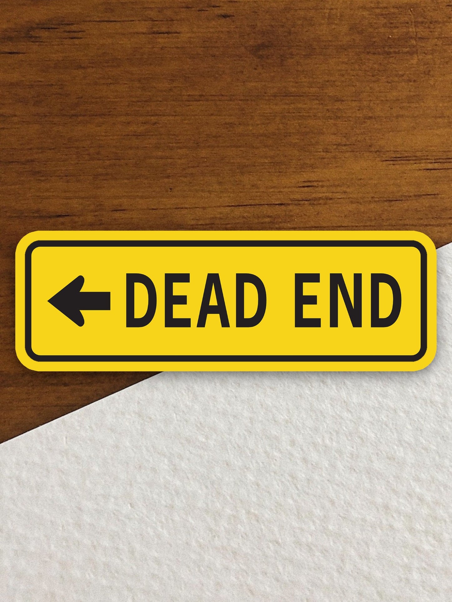 dead end left  road sign stickers, Room Decor, Traffic Sticker, Road Sign Decoration, Road Work Signs, Traffic Sign