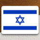 Israel country flag sticker, international country sticker, international sticker, Israel sticker, Room Décor