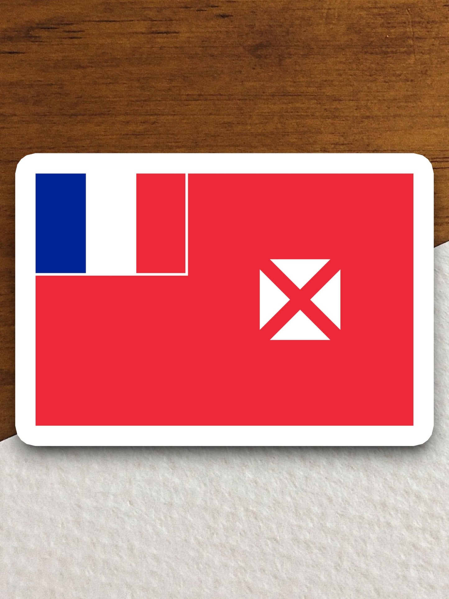 Wallis flag and futuna country flag sticker, international country sticker, international sticker, Wallis sticker, futuna sticker