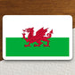 Wales country flag sticker, international country sticker, international sticker, Wales sticker, Room Décor