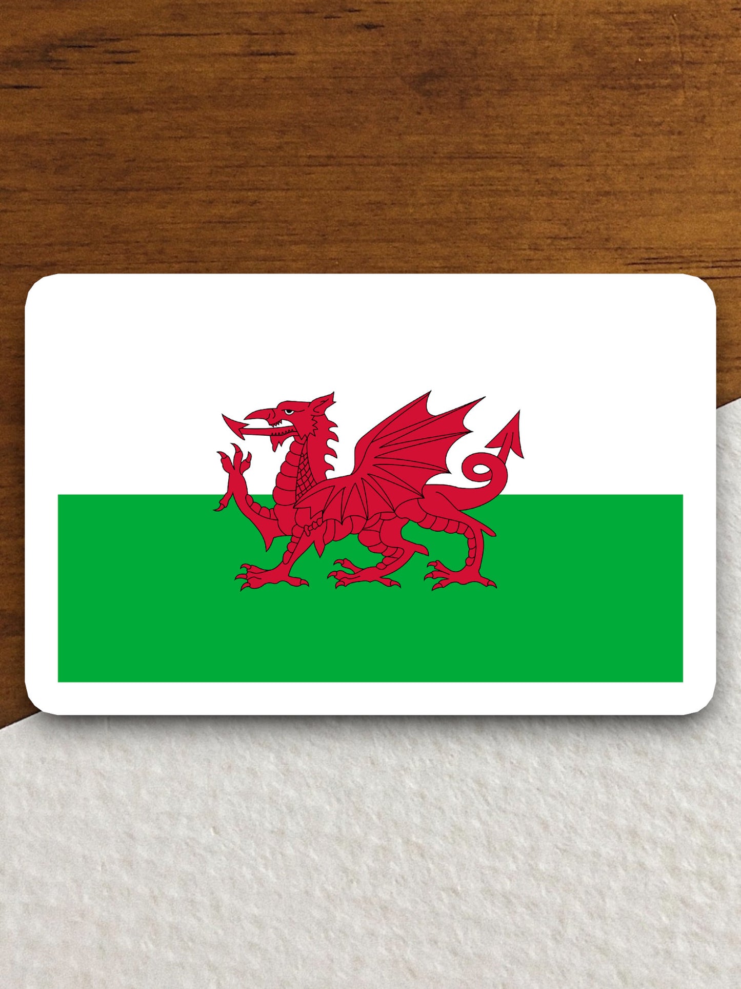 Wales country flag sticker, international country sticker, international sticker, Wales sticker, Room Décor