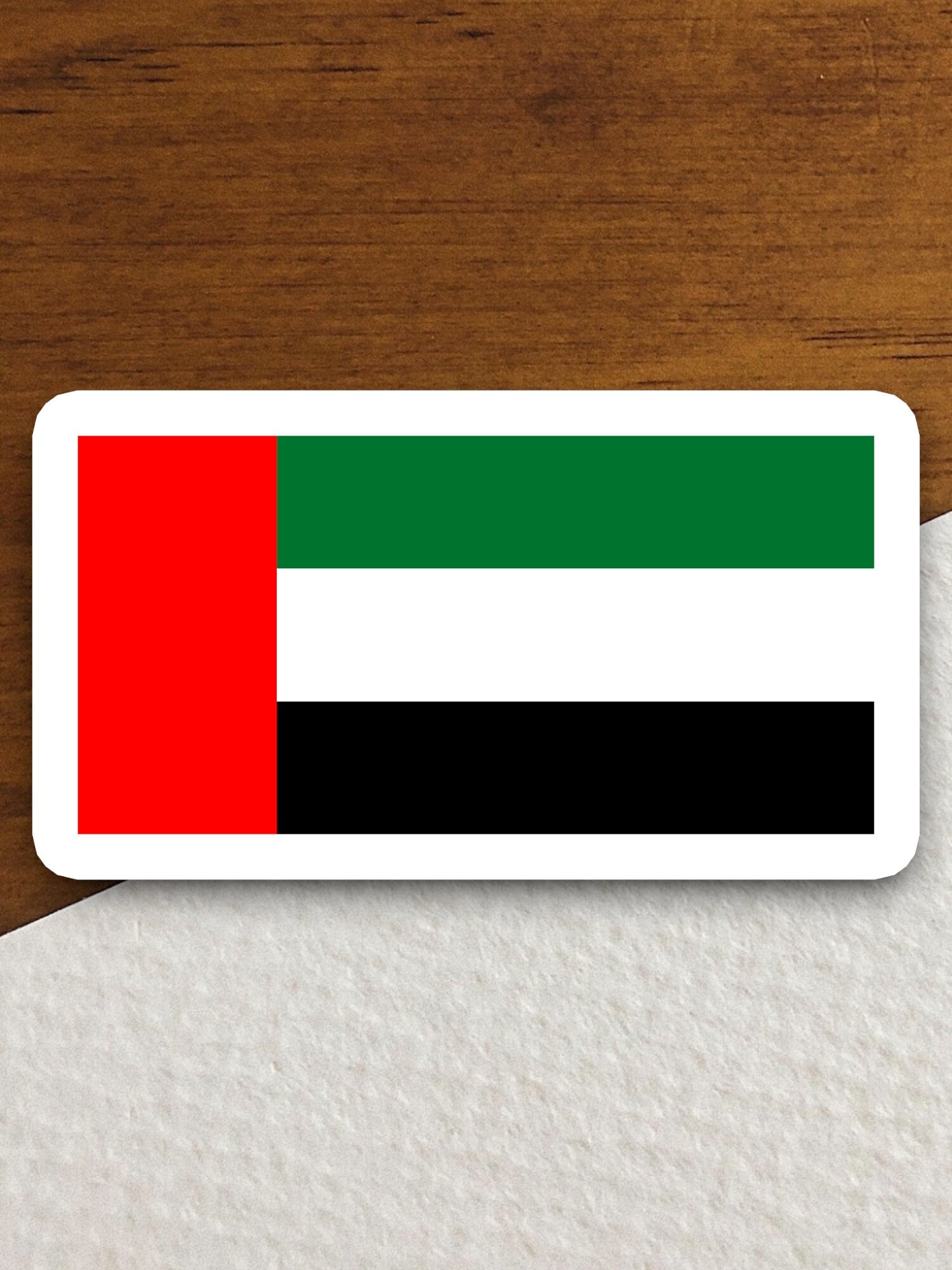 United arab emirates country flag sticker, international country sticker, international sticker, United arab emirates sticker, Room Décor