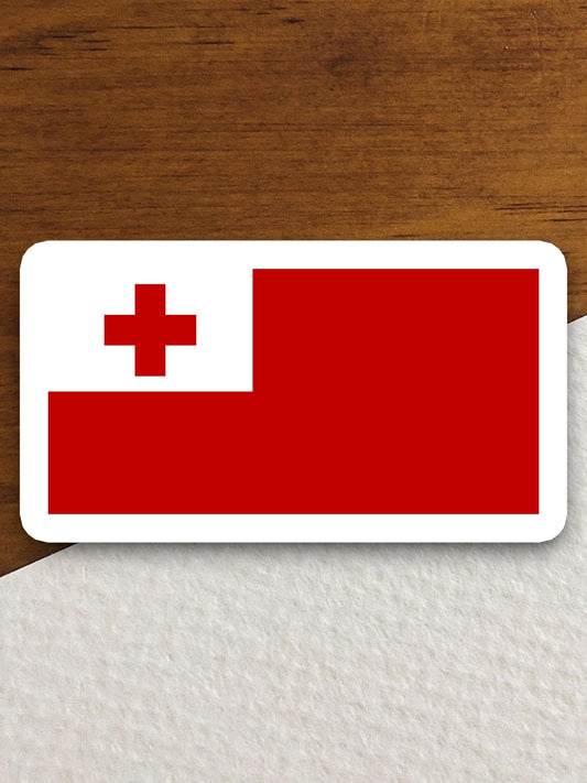 Tonga country flag sticker, international country sticker, international sticker, Tonga sticker, Room Décor