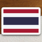 Thailand country flag sticker, international country sticker, international sticker, Thailand sticker, Room Décor