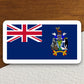 South georgia country flag sticker, international country sticker, international sticker, South georgia sticker, Room Décor