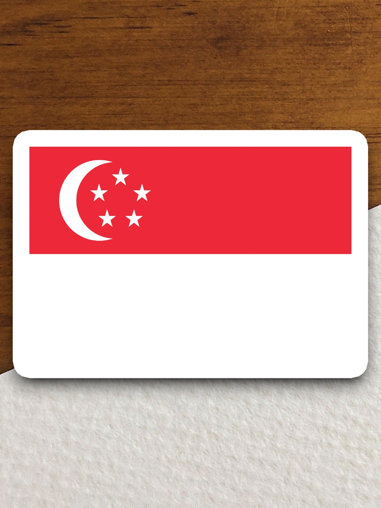 Singapore country flag sticker, international country sticker, international sticker, Singapore sticker, Room Décor