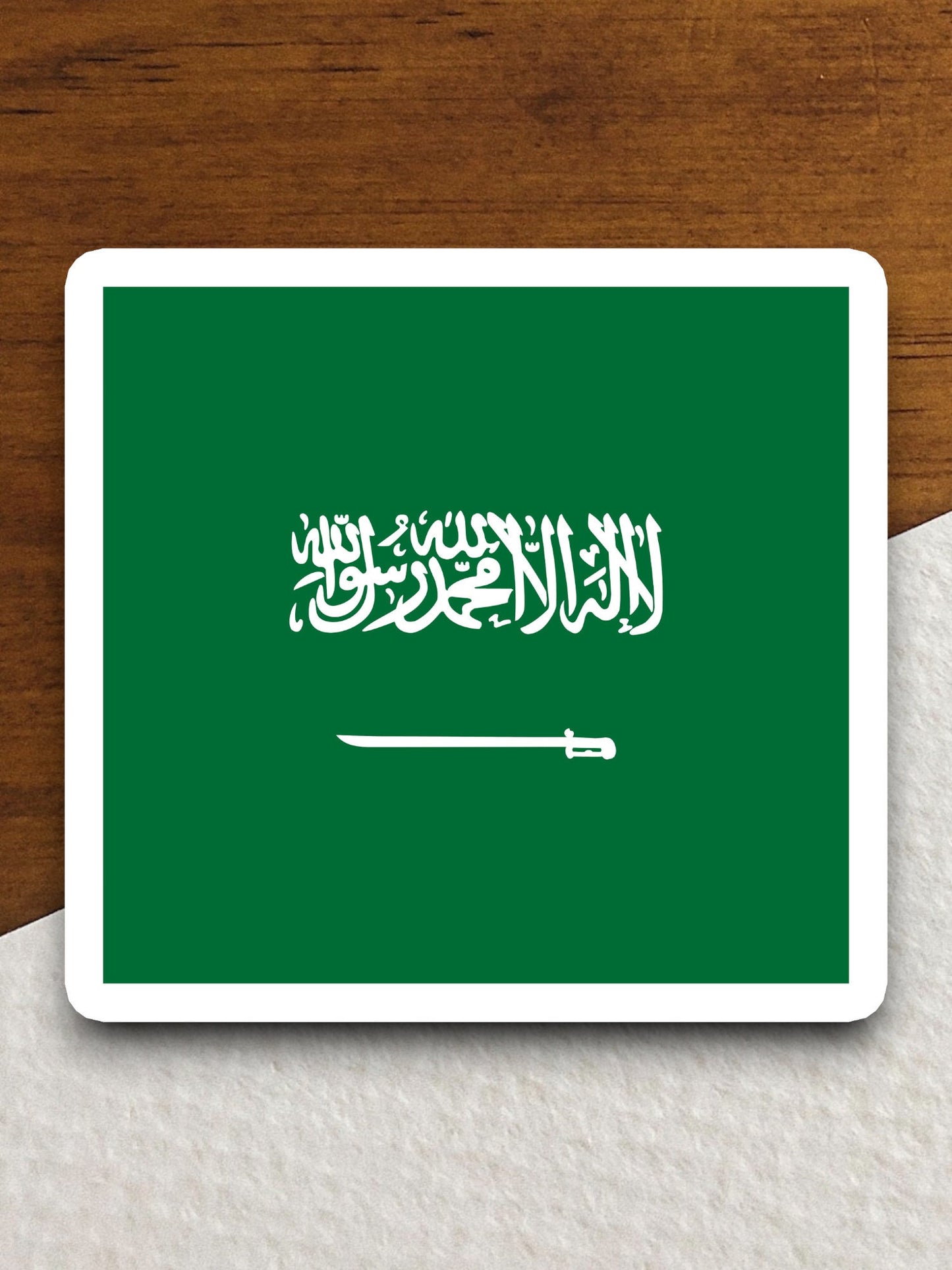 Saudi arabia country flag sticker, international country sticker, international sticker, Saudi arabia sticker, Room Décor