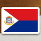 Saint maarten country flag sticker, international country sticker, international sticker, Saint maarten sticker, Room Décor