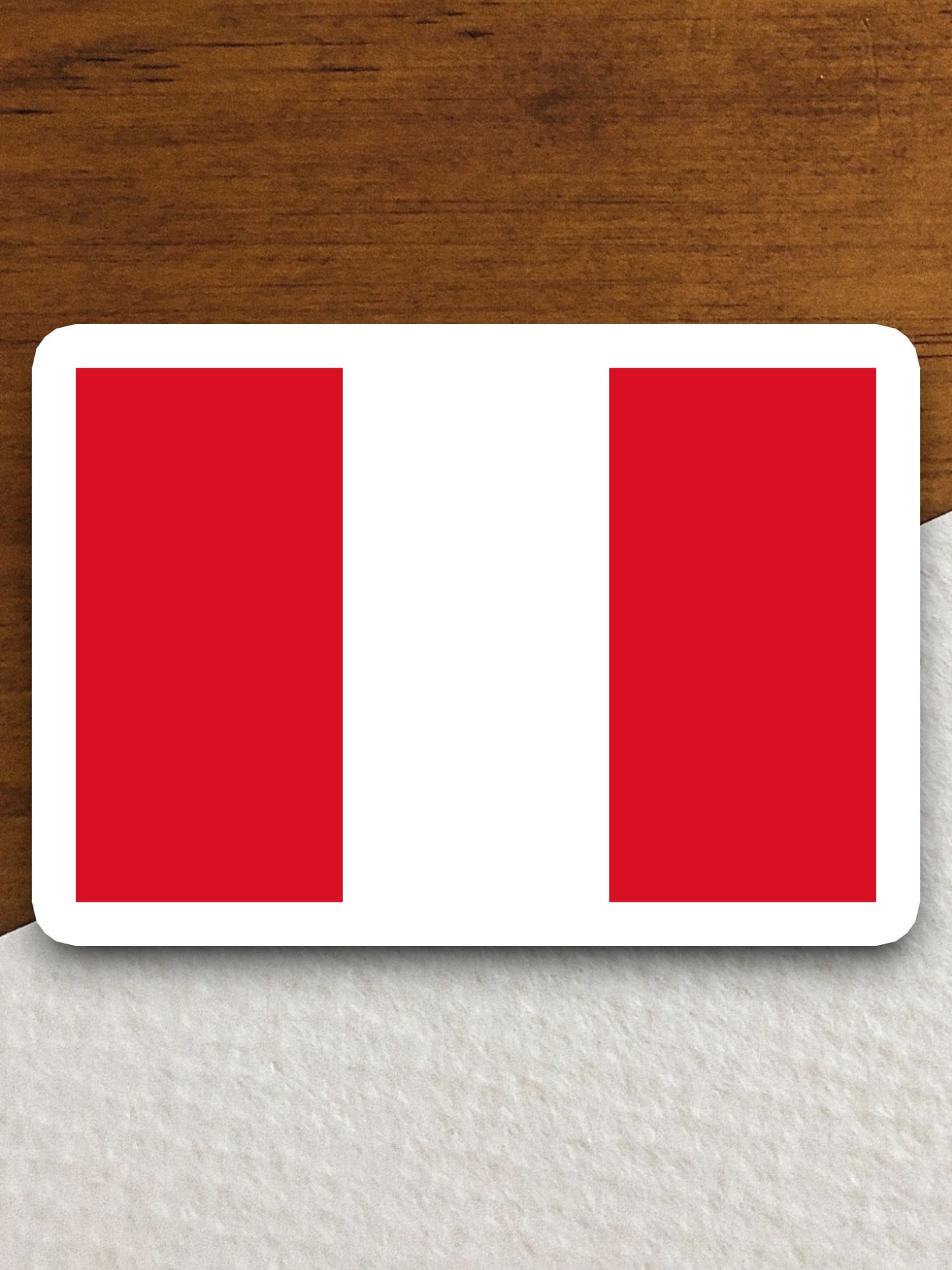 Peru country flag sticker, international country sticker, international sticker, Peru sticker, Room Décor