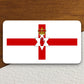 Northern ireland country flag sticker, international country sticker, international sticker, Northern ireland sticker, Room Décor