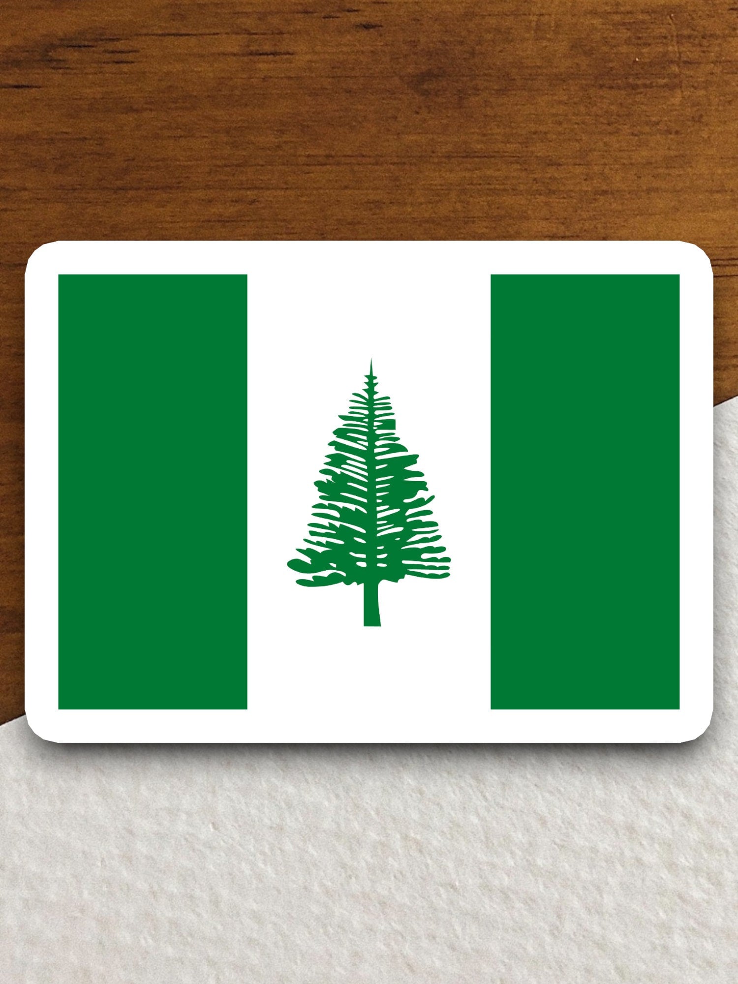 Norfolk island country flag sticker, international country sticker, international sticker, Norfolk sticker, Room Décor