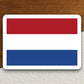 Netherlands country flag sticker, international country sticker, international sticker, Netherlands sticker, Room Décor