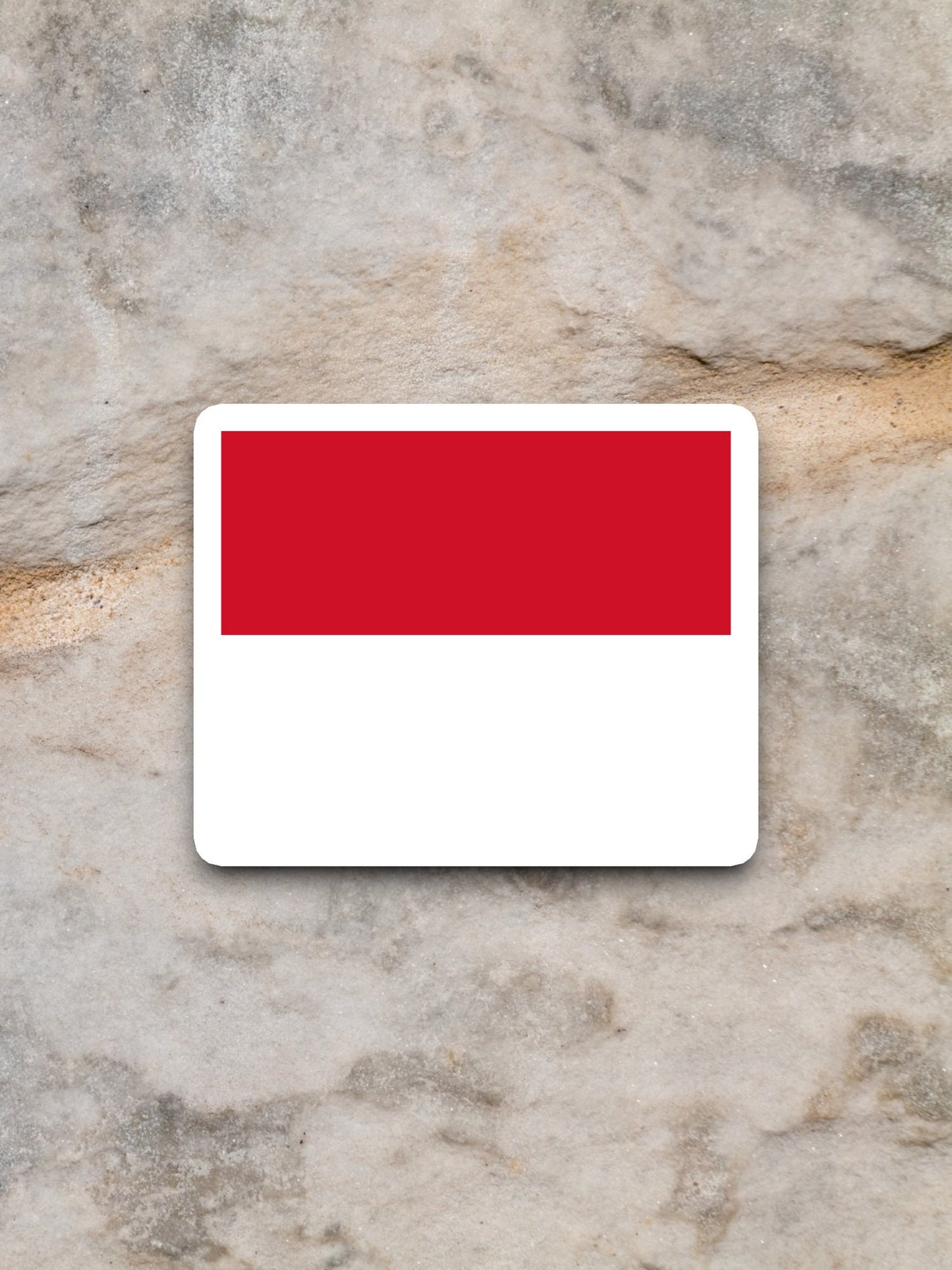 Monaco country flag sticker, international country sticker, international sticker, Monaco sticker, Room Décor