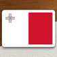 Malta country flag sticker, international country sticker, international sticker, Malta sticker, Malta laptop sticker, Room Décor