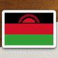 Malawi country flag sticker, international country sticker, international sticker, Malawi sticker, Room Décor