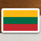 Lithuania country flag sticker, international country sticker, international sticker, Lithuania sticker, Room Décor