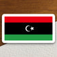 Libya country flag sticker, international country sticker, international sticker, Libya sticker, Room Décor