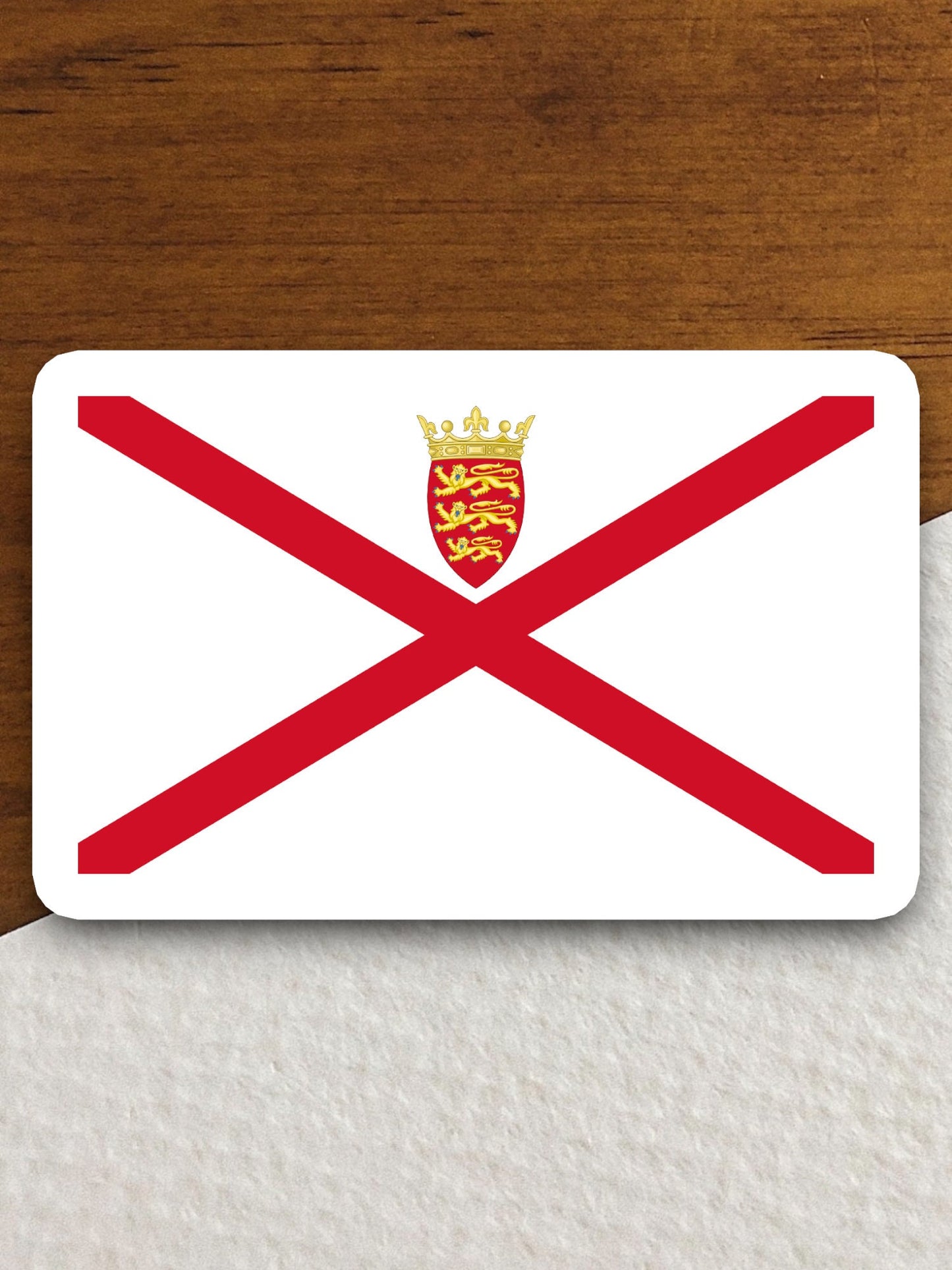 Jersey country flag sticker, international country sticker, international sticker, Jersey sticker, Room Décor