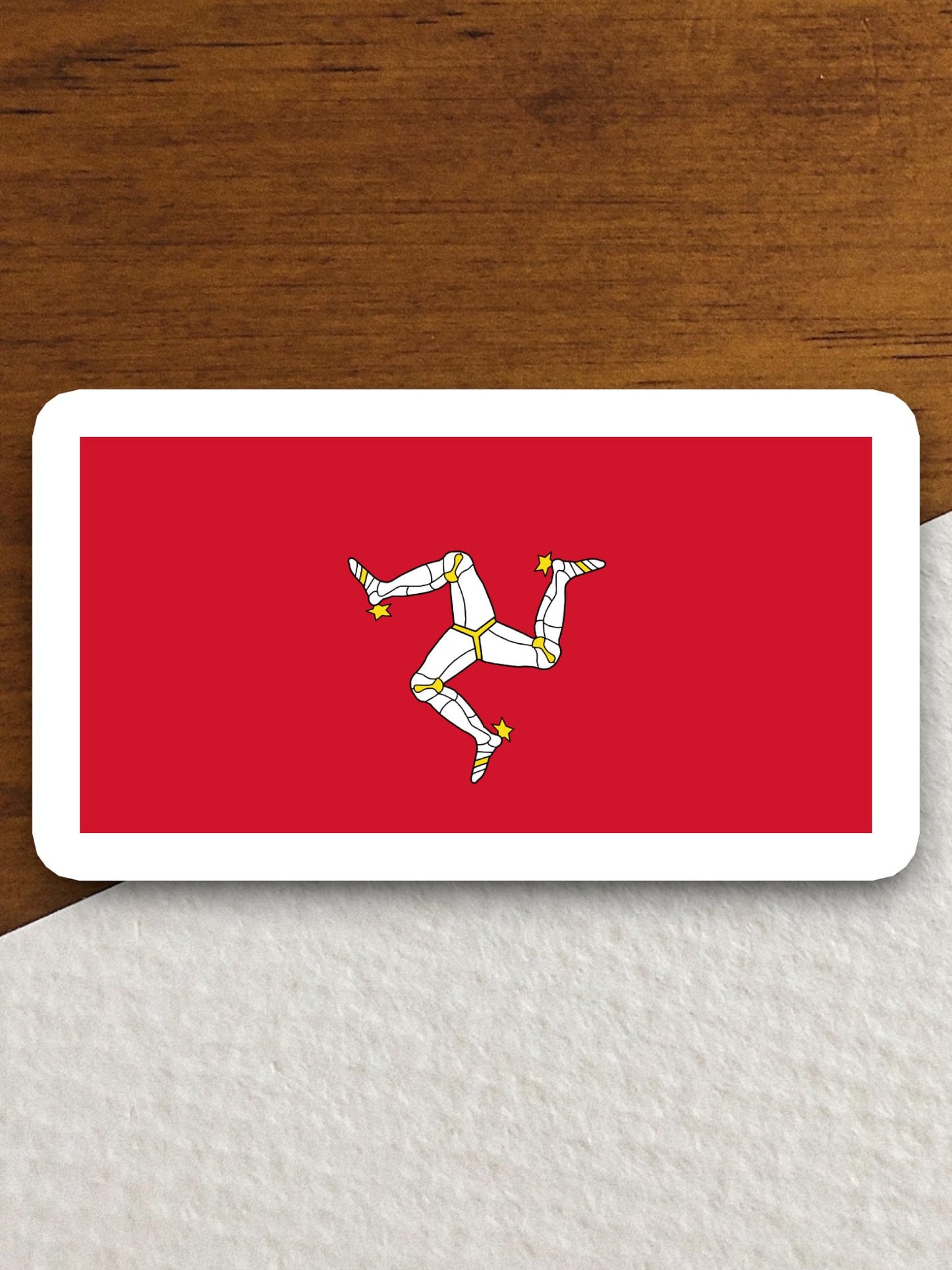 Isle of man country flag sticker, international country sticker, international sticker, Isle of man sticker, Room Décor