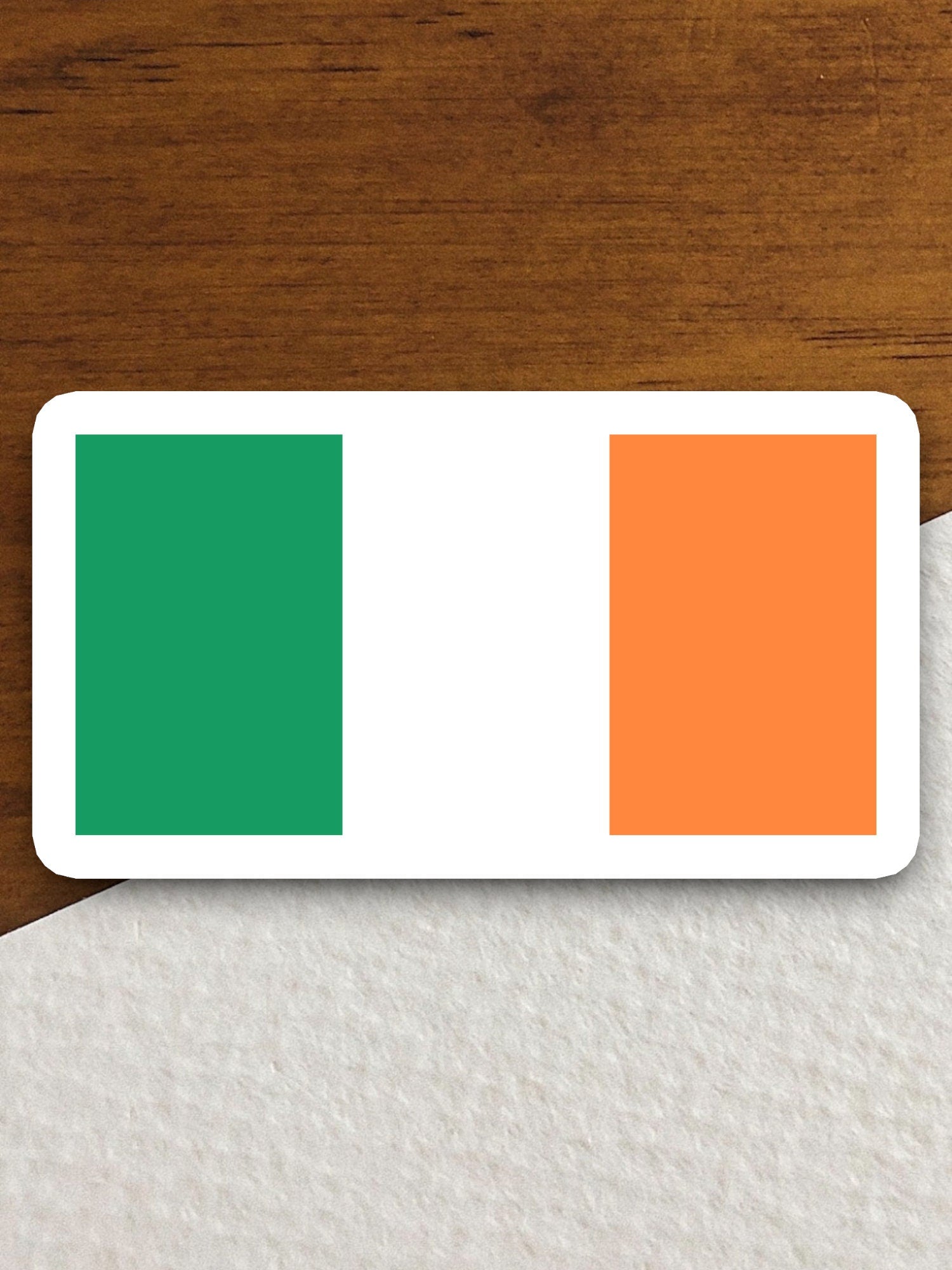 Ireland country flag sticker, international country sticker, international sticker, Ireland sticker, Room Décor