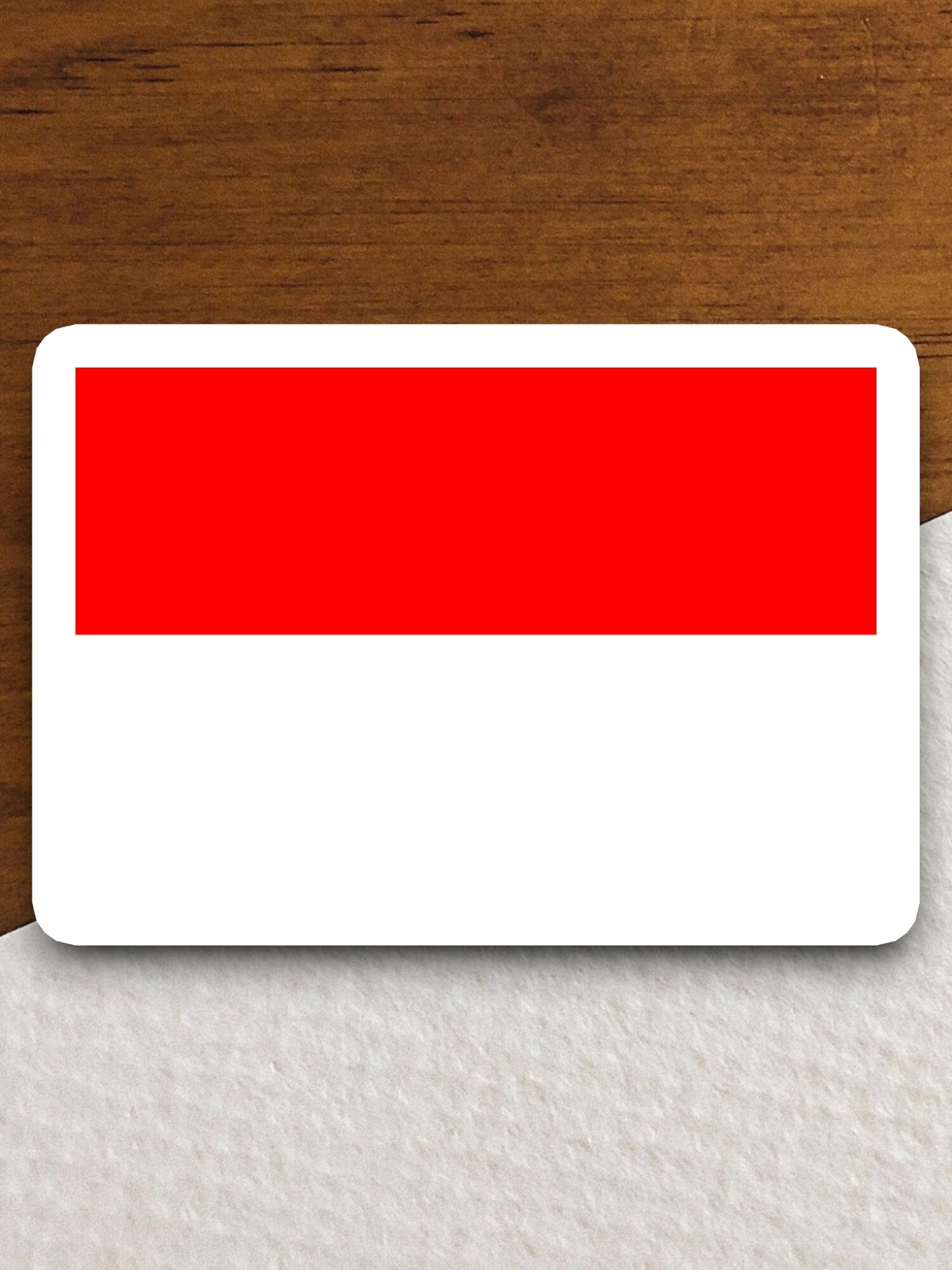 Indonesia country flag sticker, international country sticker, international sticker, Indonesia sticker, Room Décor