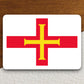 Guernsey country flag sticker, international country sticker, international sticker, Guernsey sticker, Room Décor