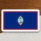 Guam country flag sticker, international country sticker, international sticker, Guam sticker, Room Décor