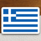 Greece country flag sticker, international country sticker, international sticker, Greece sticker, Room Décor