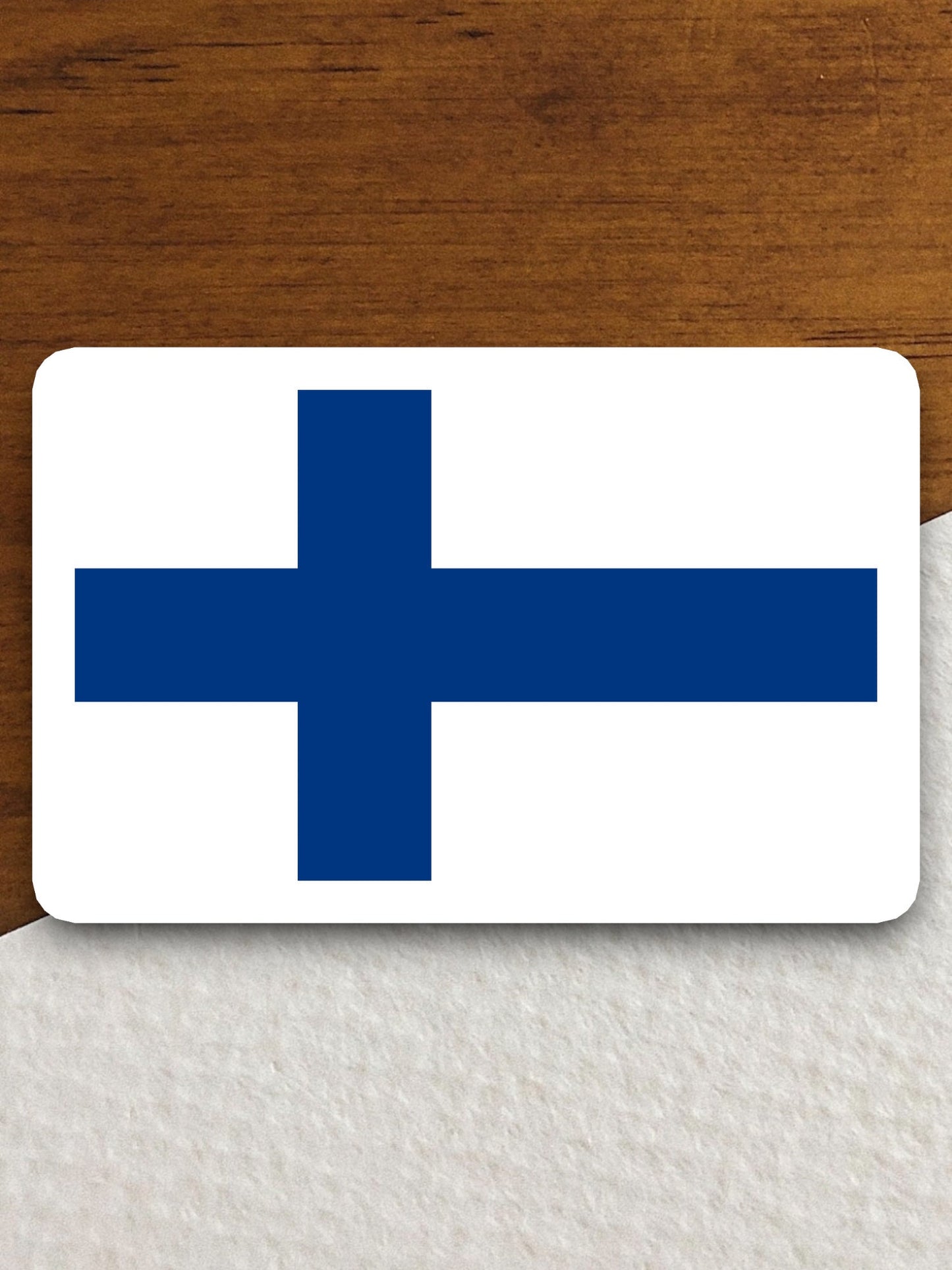 Finland country flag sticker, international country sticker, international sticker, Finland sticker, Room Décor