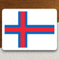 Faroe islands country flag sticker, international country sticker, international sticker, islands sticker, Faroe sticker, Room Décor