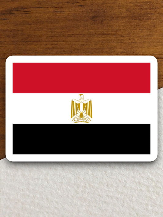 Egypt country flag sticker, international country sticker, international sticker, Egypt sticker, Room Décor