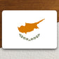 Cyprus country flag sticker, international country sticker, international sticker, Cyprus sticker, Room Décor