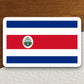 Costa rica country flag sticker, international country sticker, international sticker, Costa sticker, Costa rica sticker, Room Décor