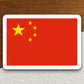 China country flag sticker, international country sticker, international sticker, China sticker, Room Décor