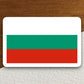 Bulgaria country flag sticker, international country sticker, international sticker, Bulgaria sticker, Room Décor