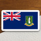 British virgin islands country flag sticker, international country sticker, international sticker, virgin islands sticker, British sticker