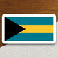 Bahamas country flag sticker, international country sticker, international sticker, Bahamas sticker, Room Décor