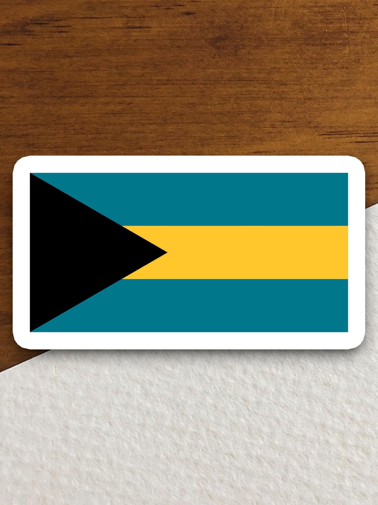 Bahamas country flag sticker, international country sticker, international sticker, Bahamas sticker, Room Décor